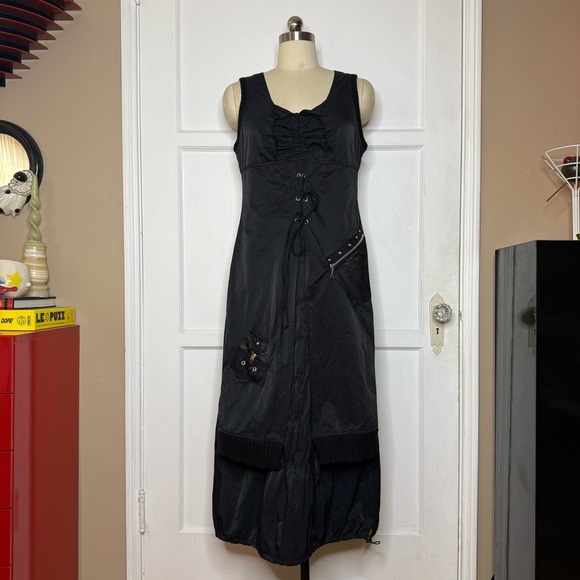 Planete Interdite black maxi dress - Picture 1 of 7